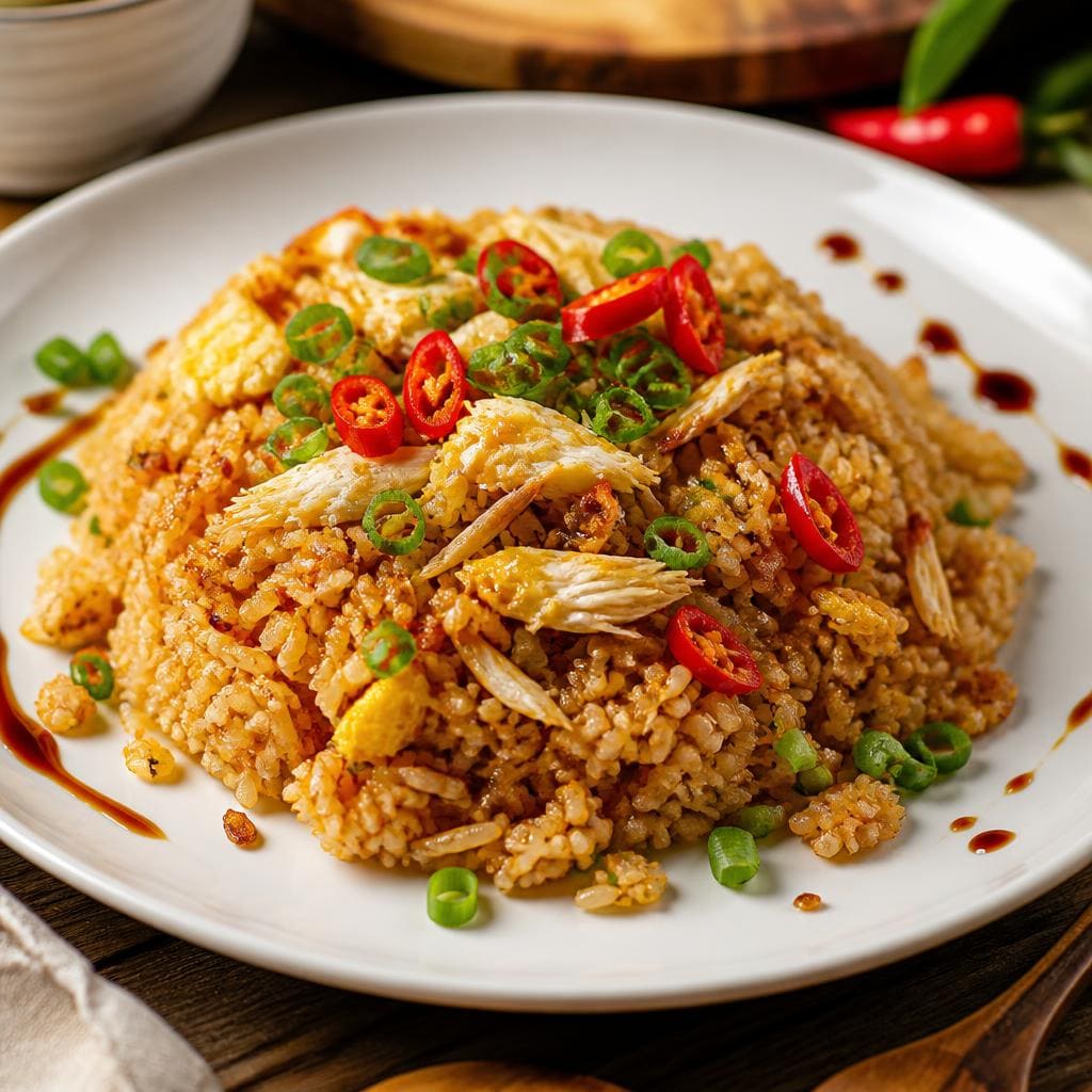 Bakmi Golek Nasi Goreng Ikan Asin